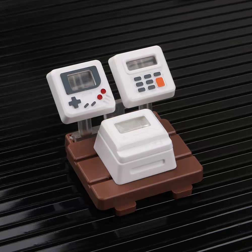 Custom Keycaps - Light Transmission Keycaps - Classic Retro Mechanical Backlit Keyboard Keycap. Suitable for Most MX Switches RGB PC Gamer Mechanical Keyboard