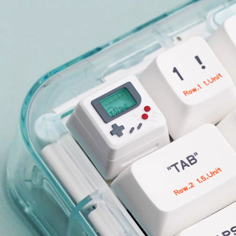 Custom Keycaps - Light Transmission Keycaps - Classic Retro Mechanical Backlit Keyboard Keycap. Suitable for Most MX Switches RGB PC Gamer Mechanical Keyboard