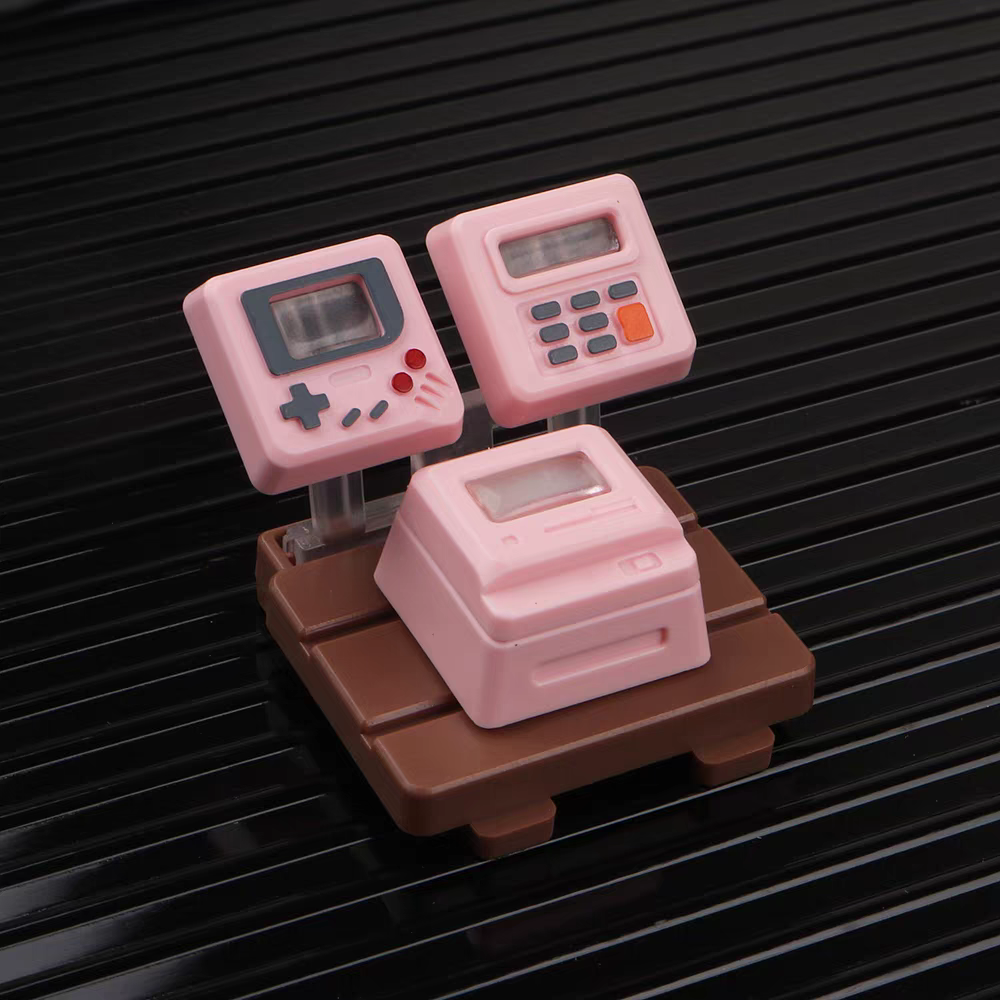 Custom Keycaps - Light Transmission Keycaps - Classic Retro Mechanical Backlit Keyboard Keycap. Suitable for Most MX Switches RGB PC Gamer Mechanical Keyboard
