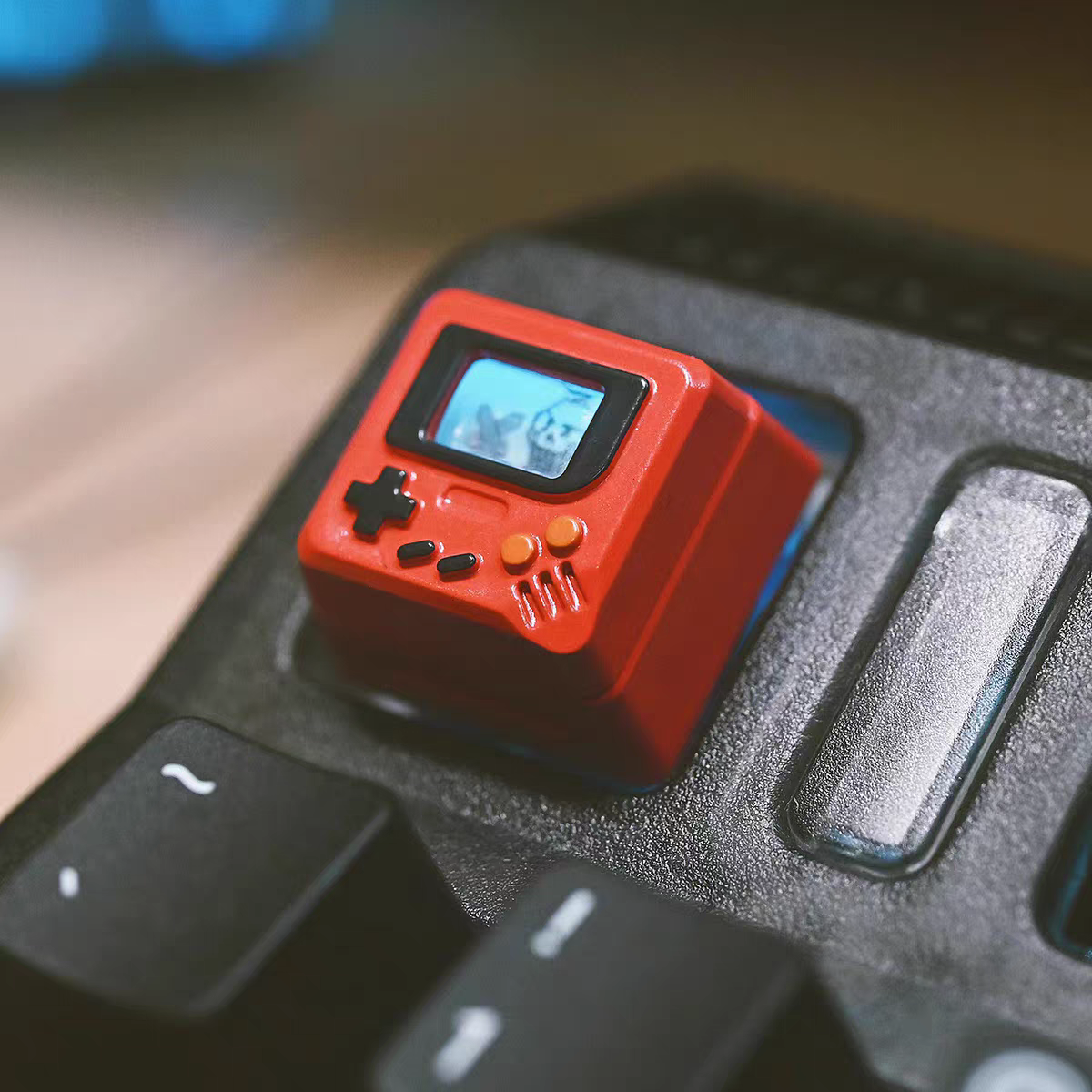 Custom Keycaps - Light Transmission Keycaps - Classic Retro Mechanical Backlit Keyboard Keycap. Suitable for Most MX Switches RGB PC Gamer Mechanical Keyboard